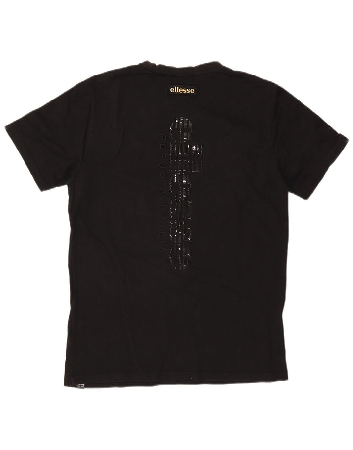 Tricou grafic pentru bărbați Ellesse Top Mediu Negru Colorblock