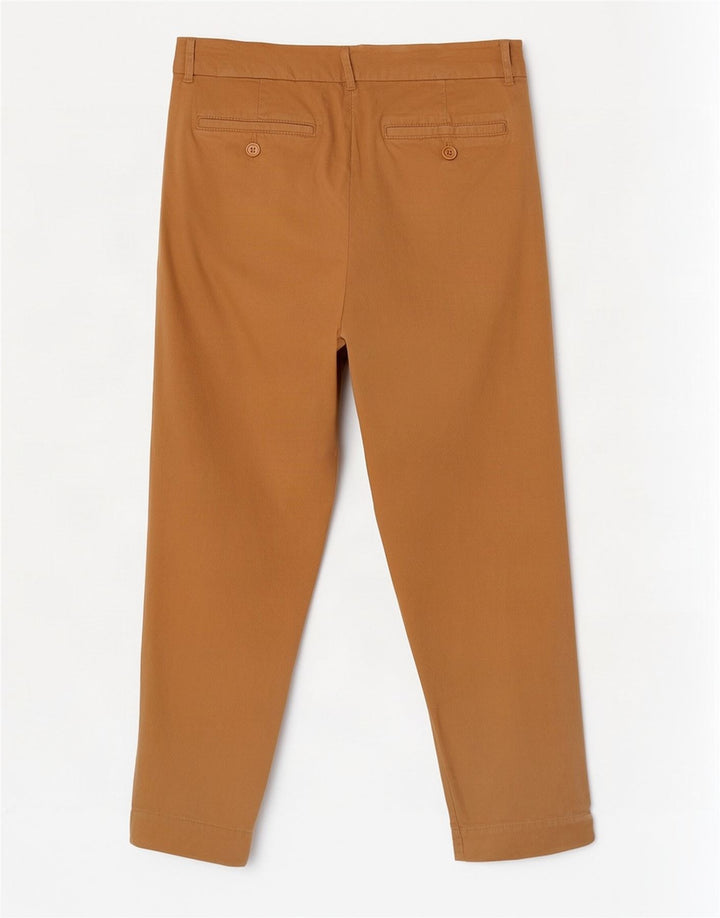 Pantaloni tăiați pentru femei Benetton W30 L23 bej