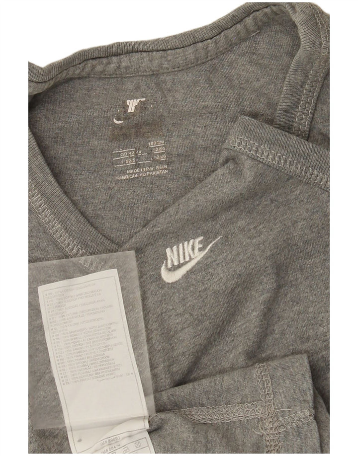 Vest Top pentru bărbați Nike UK 42/44 Mare bumbac gri