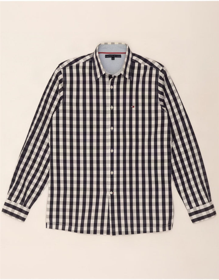 Cămașă pentru bărbați Tommy Hilfiger Medium Bleumarin Vichy