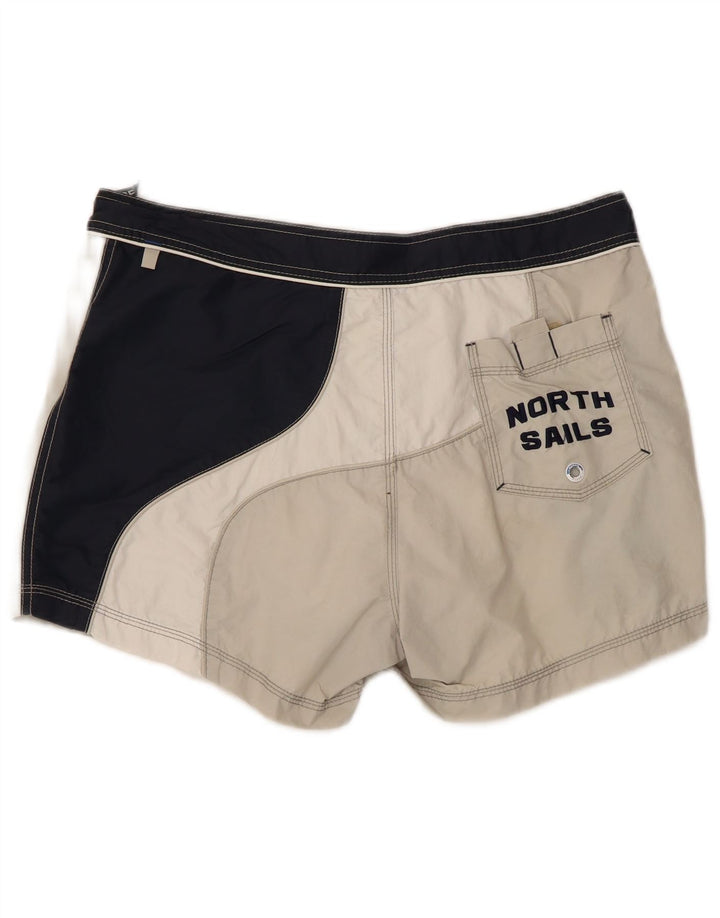 Pantaloni scurți de înot grafic North Sails pentru bărbați, medii, multicolori