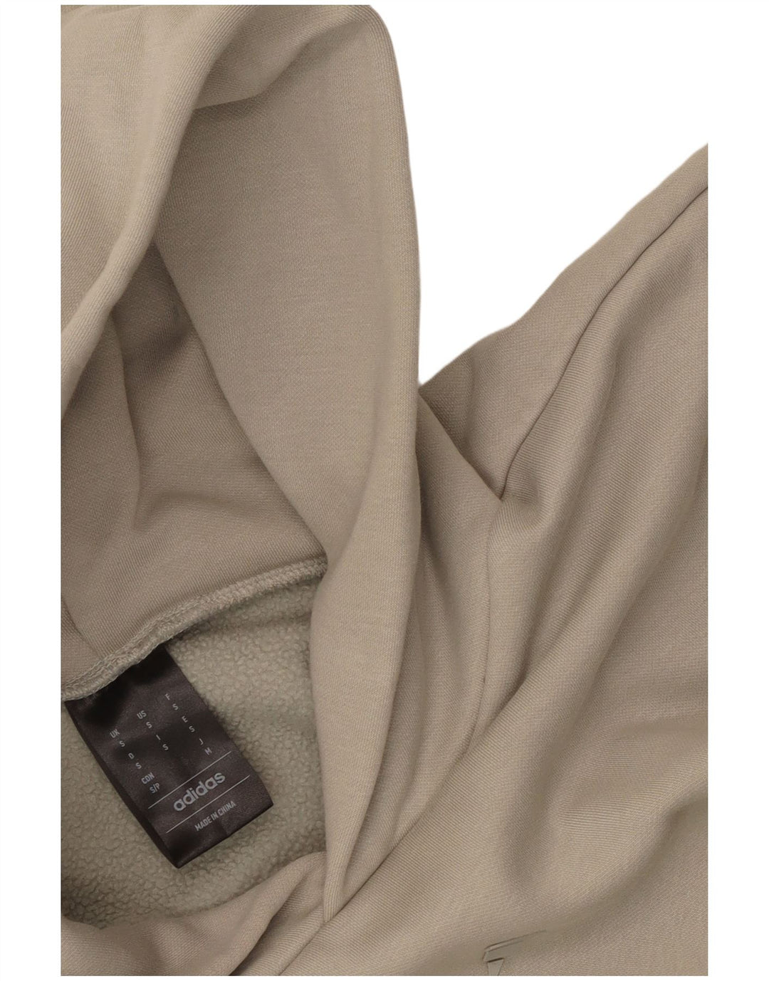 Pulover Adidas pentru bărbați Graphic Oversized Hoodie Mic Bej
