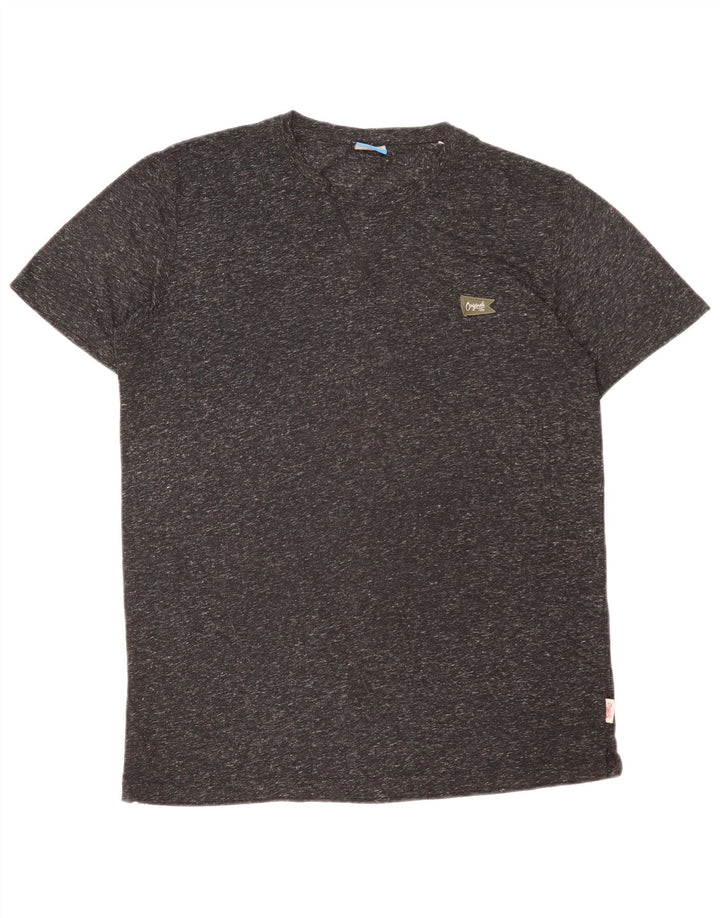 Tricou Jack & Jones pentru bărbați Top mare din poliamidă cu pete gri
