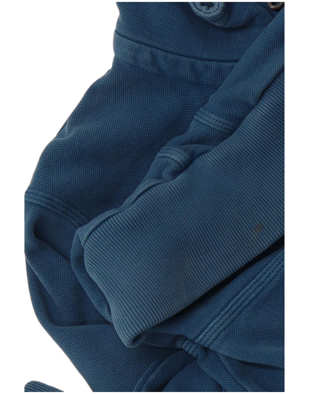 FAT FACE Hanorac cu fermoar pentru bărbați Pulover Bumbac albastru mediu