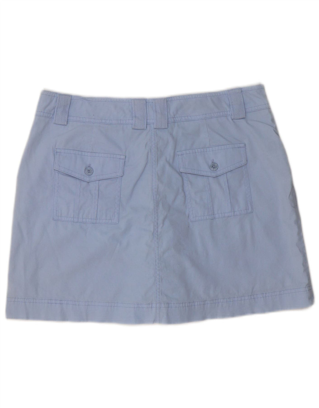Fusta mini pentru femei DOCKERS US 6 Medium W34 Bumbac albastru