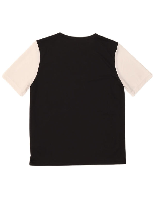 Tricou Adidas Aeroready pentru baieti Top 13-14 ani Poliester negru color bloc