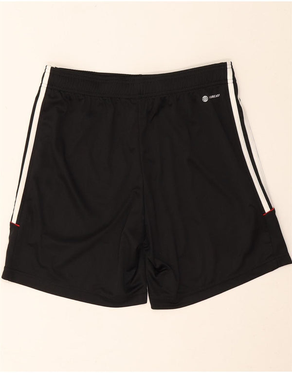 Pantaloni scurți sport Aeroready Adidas pentru bărbați, poliester mediu negru