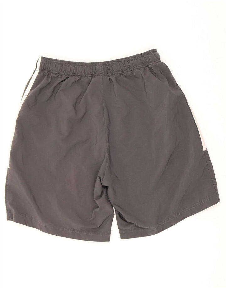 Pantaloni scurți sport pentru bărbați Adidas, gri mediu, poliester