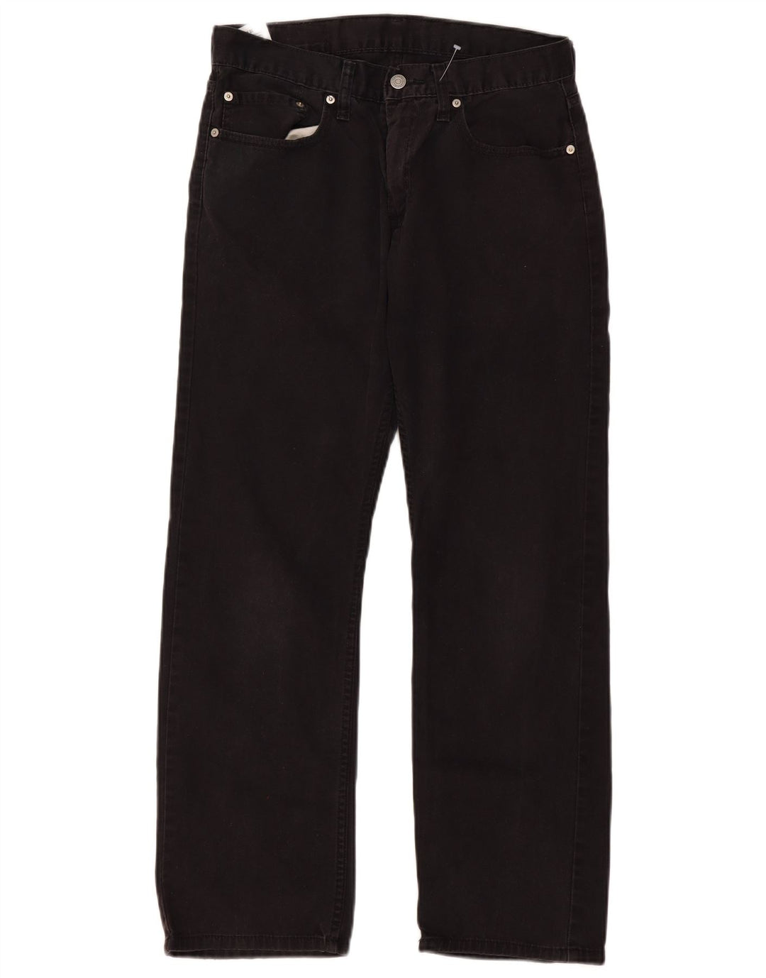 Blugi drepti pentru bărbați LEVI'S 514 W32 L30 bumbac negru