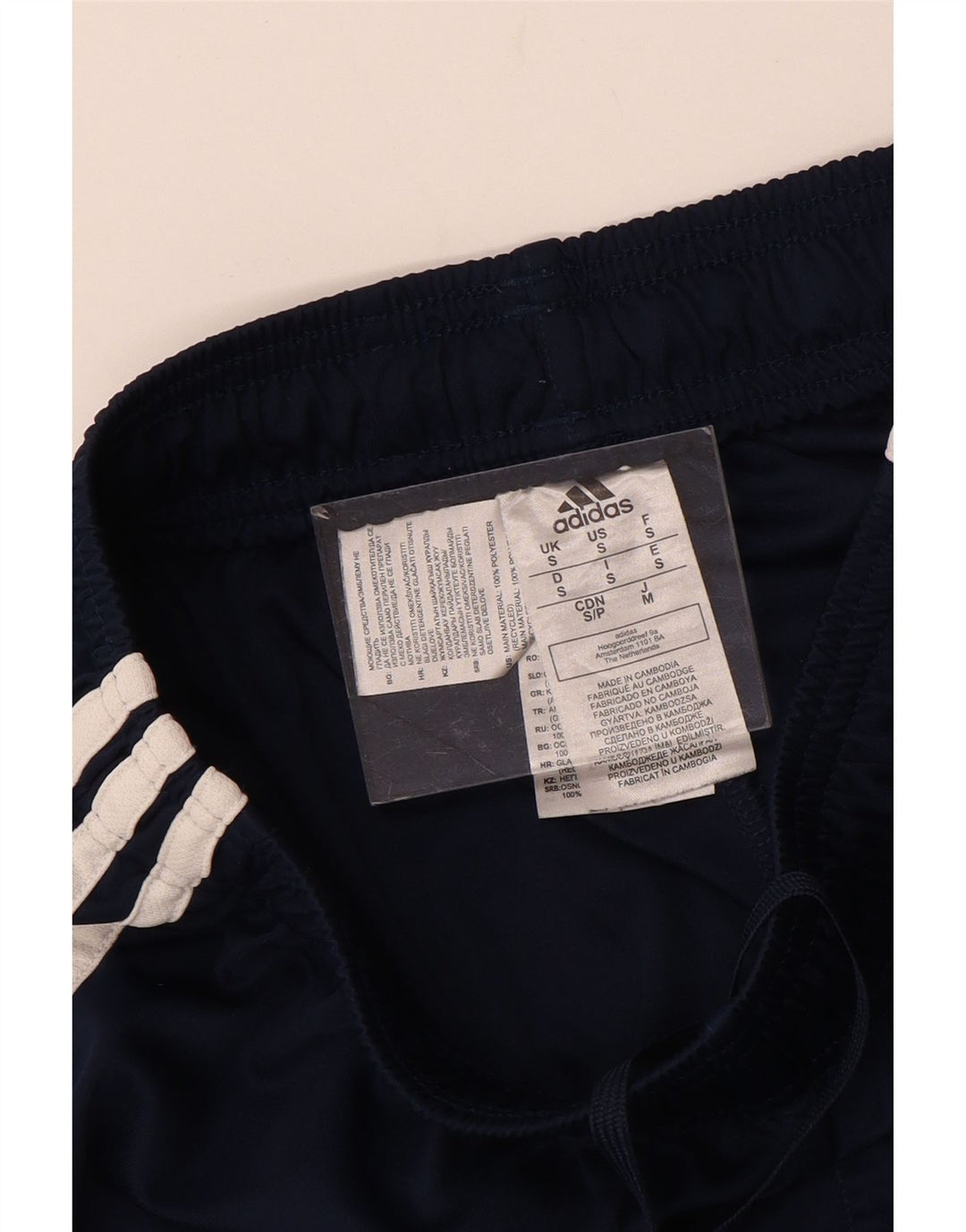 Pantaloni scurți sport Aeroready ADIDAS pentru femei UK 8 Small, bleumarin, poliester