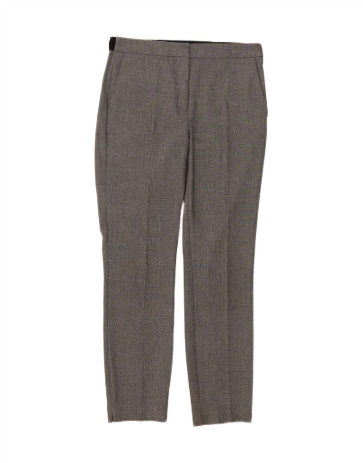 Pantaloni de costum slim pentru femei Zara Mici L26 L27 Poliester gri