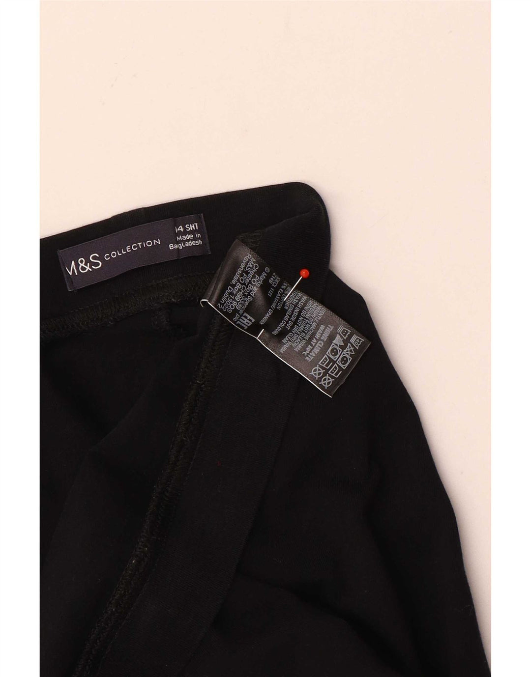 Leggings pentru femei Marks & Spencer UK 14, mare, negru, bumbac