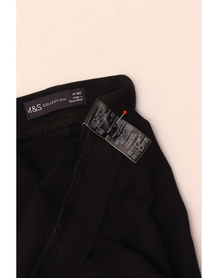 Leggings pentru femei Marks & Spencer UK 14, mare, negru, bumbac