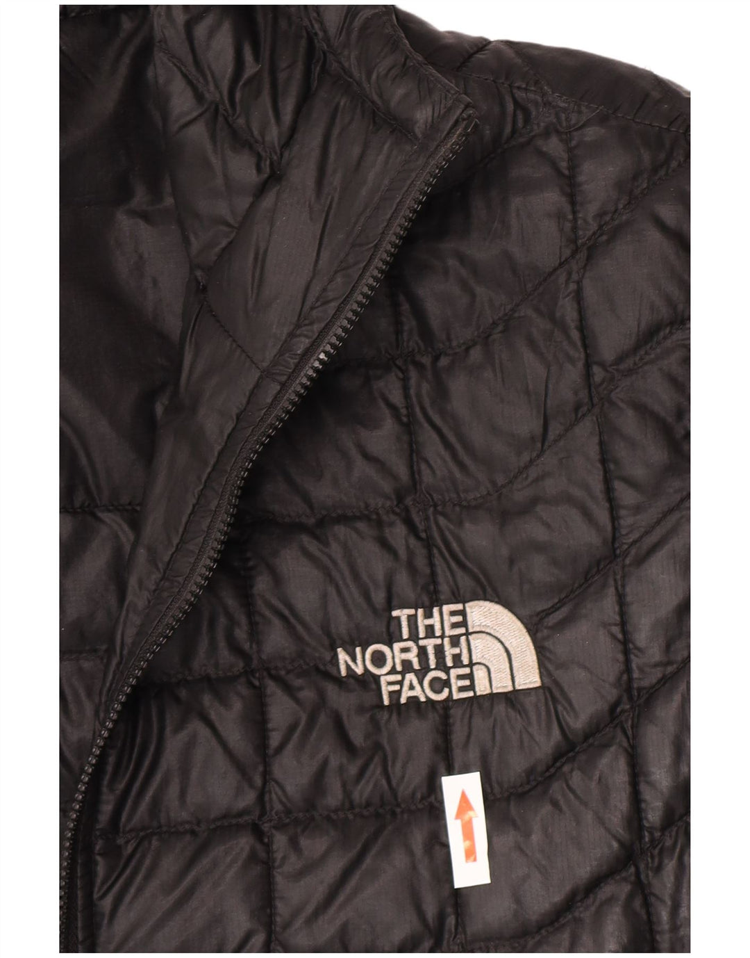 Jachetă căptușită cu glugă The North Face pentru femei UK 14 Medium Black Nylon