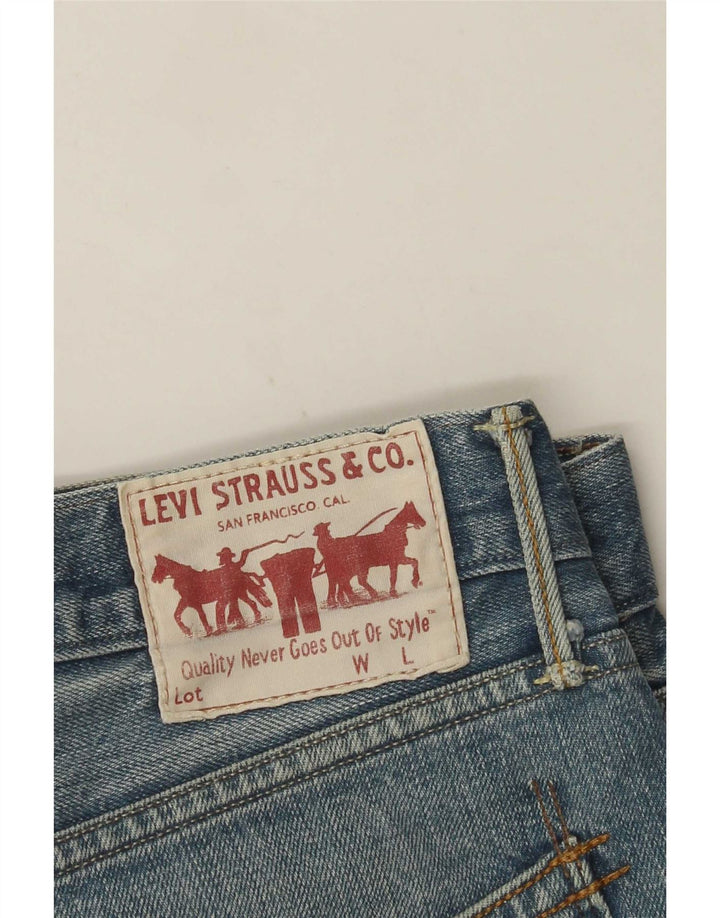 Blugi drepti pentru bărbați Levi's W32 L27 albastru
