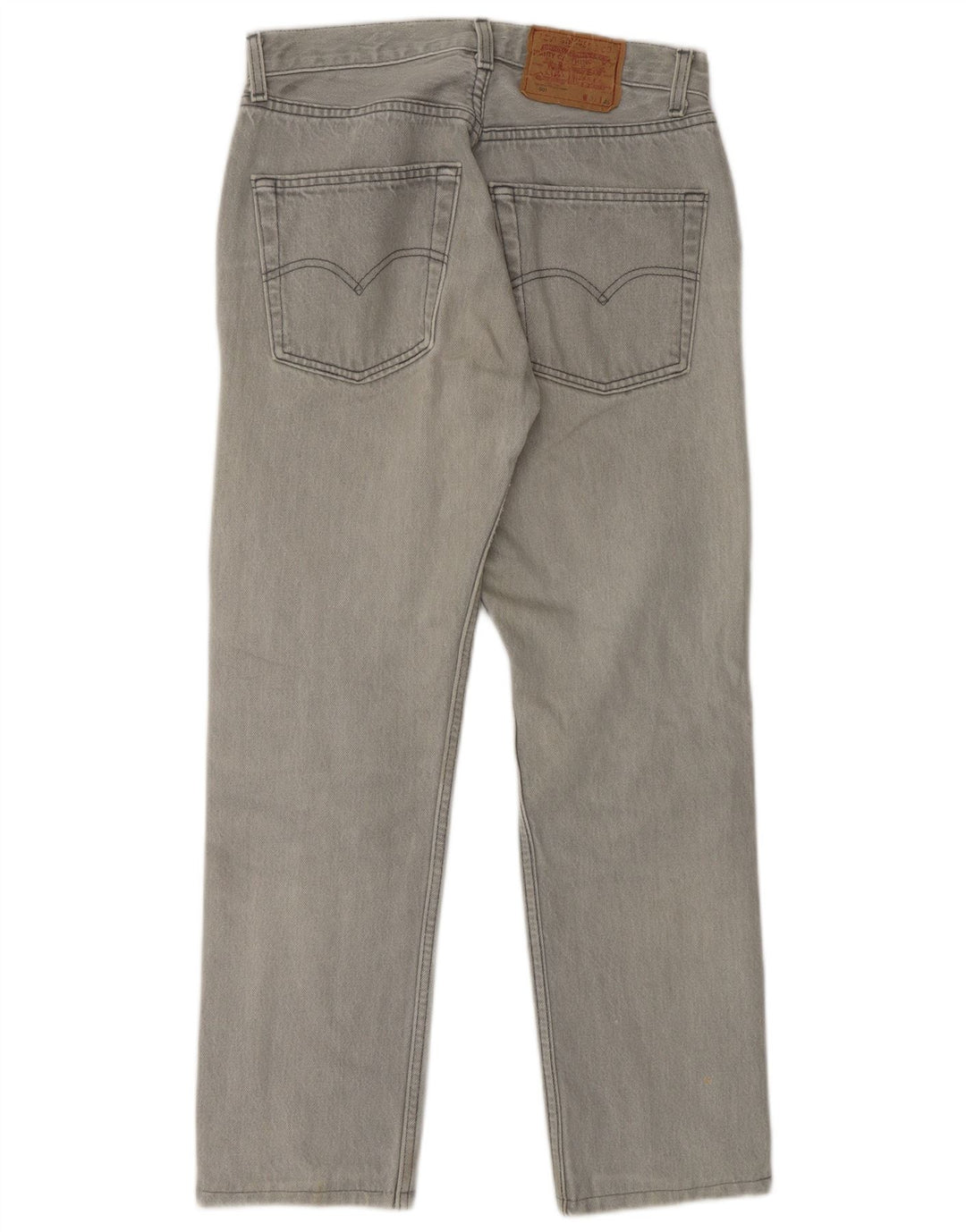 Blugi drepti pentru bărbați LEVI'S 501 W31 L27 gri