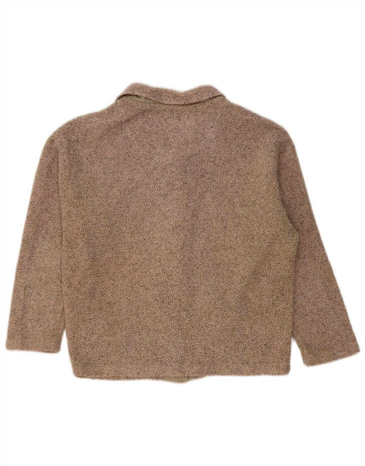 Jachetă fleece oversized Columbia pentru femei UK 10 Small Beige Acrylic