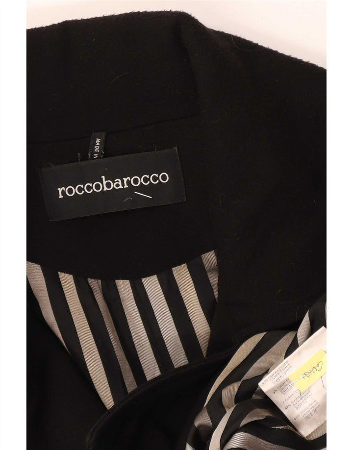 Palton Roccobarocco pentru femei IT 48 XL poliester negru