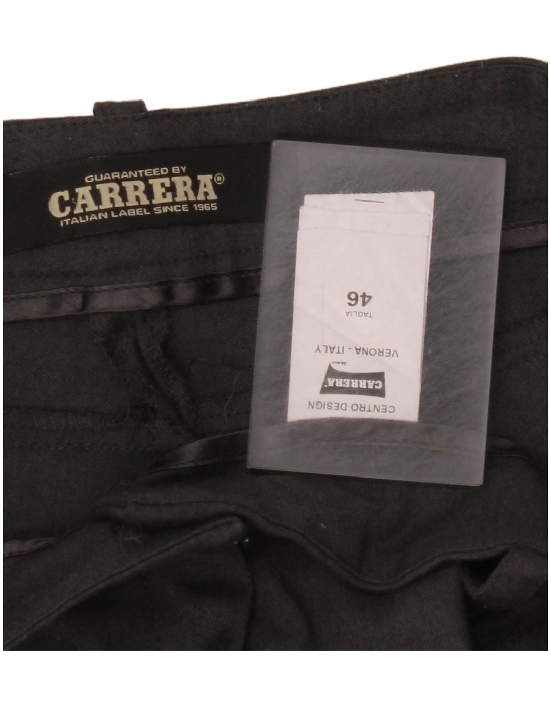 CARRERA Pantaloni casual subțiri pentru femei IT 46 Large W32 L29 Gri Poliester