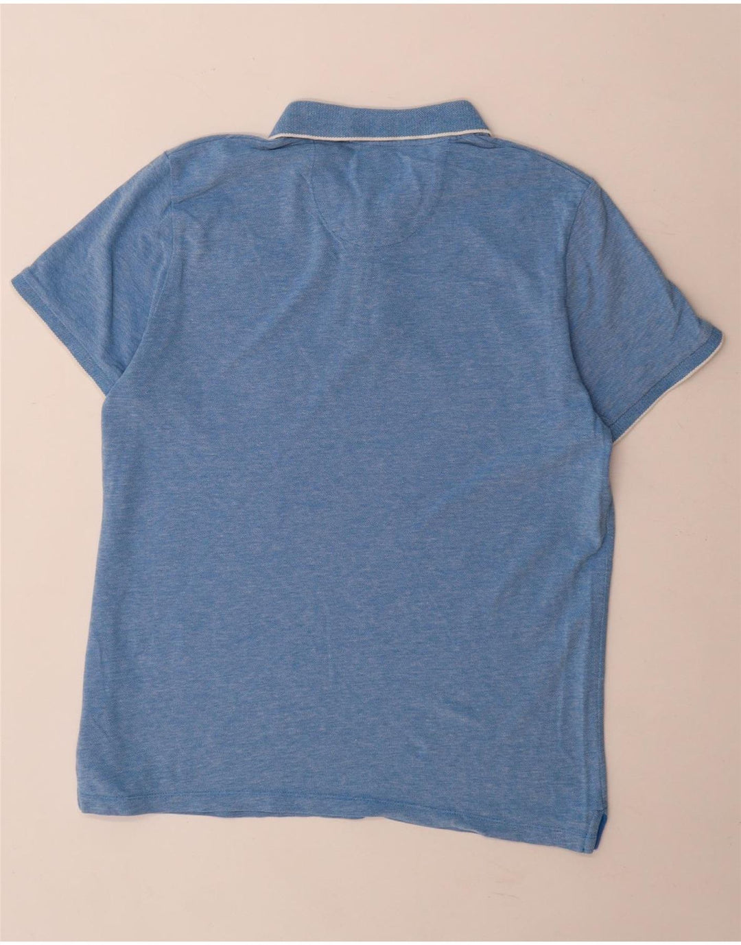 Tricou polo Wrangler pentru bărbați, mare, albastru, bumbac