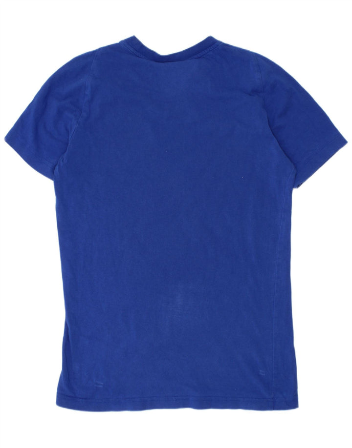 Tricou grafic Adidas pentru băieți Top 10-11 ani albastru
