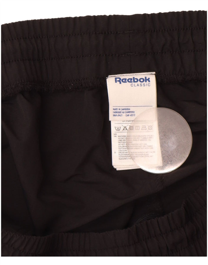 Pantaloni de trening Reebok pentru bărbați XL, negru, nailon