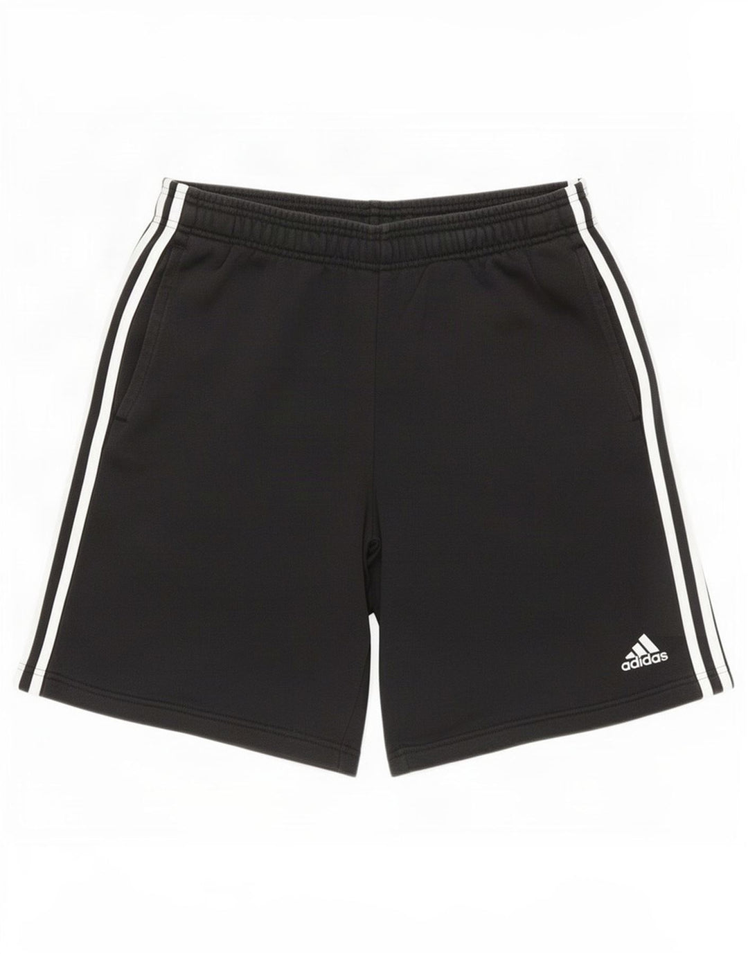 Pantaloni scurți sport pentru bărbați Adidas, bumbac mediu negru