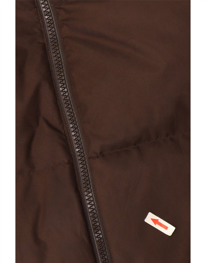 Jachetă căptușită pentru bărbați Benetton UK 38 Medium Brown Poliamidă