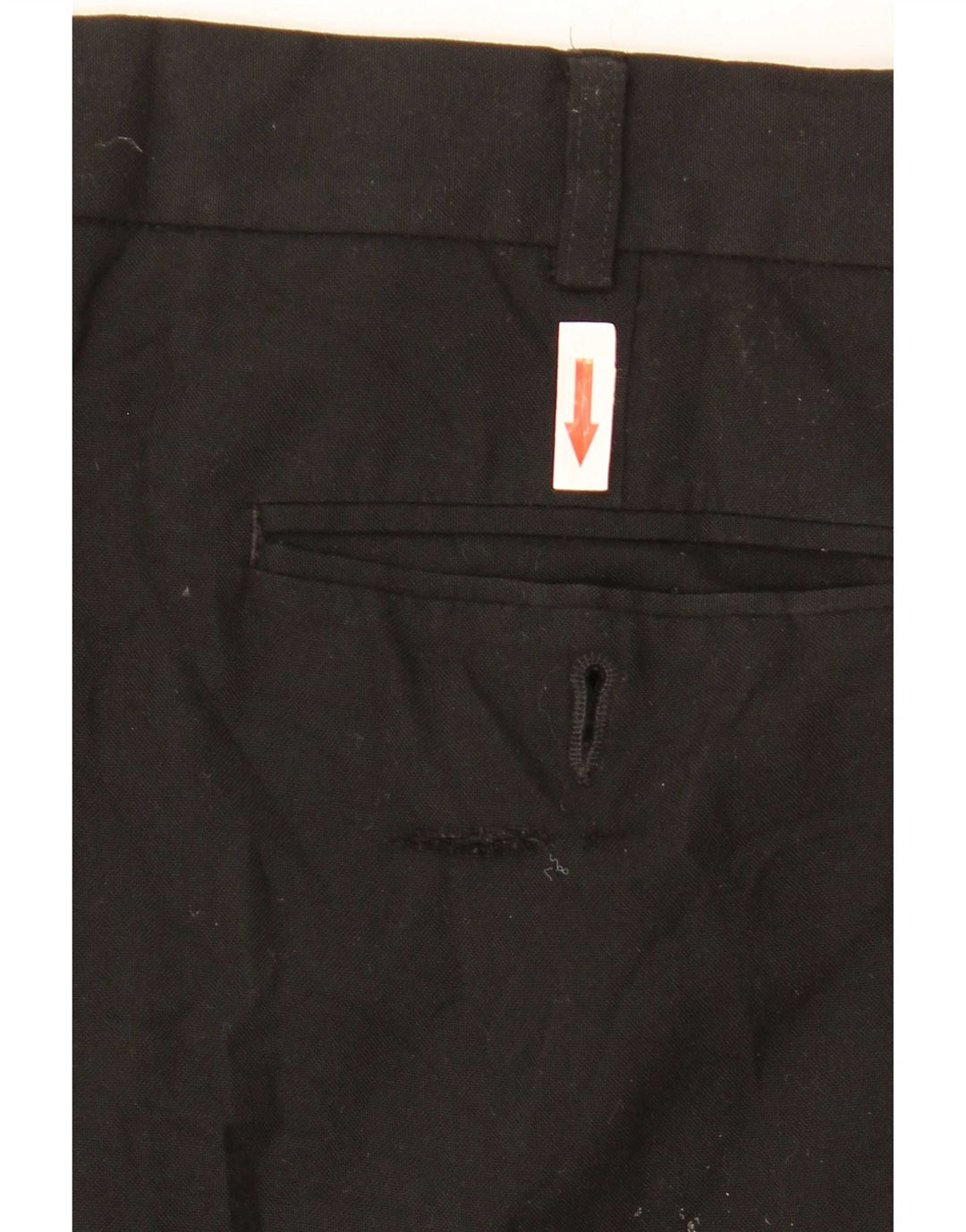 Pantaloni drepți croiți pentru bărbați Marks & Spencer L40 L31 negri
