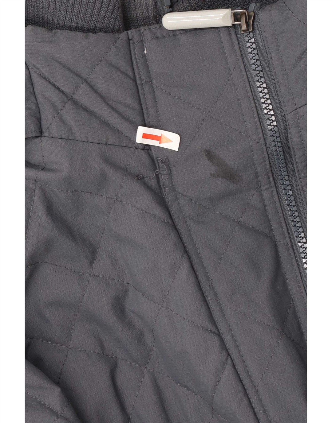 Jachetă Windbreaker cu glugă Superdry pentru femei UK 40, mare, gri