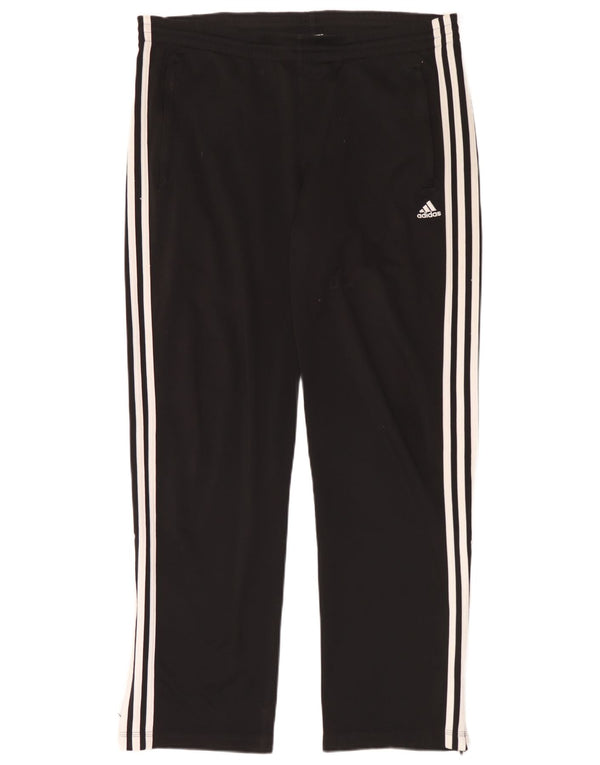 Adidas Mens Tracksuit Trousers UK 40/42 Medium  Black Polyester