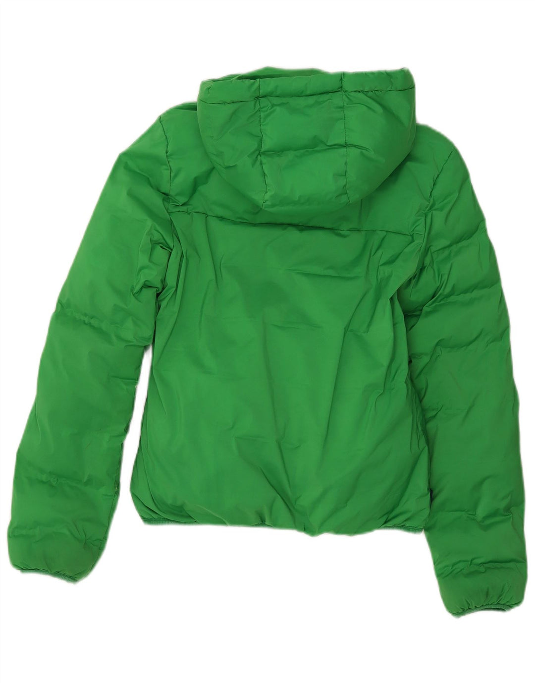 Jachetă căptușită cu glugă Superdry pentru femei UK 8 Small, verde, poliester
