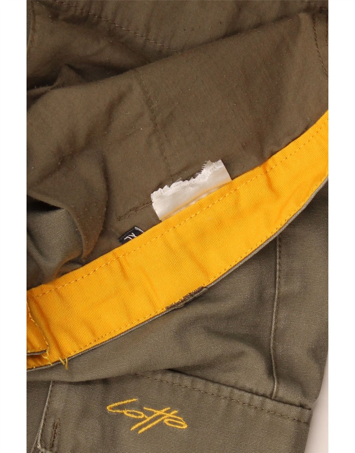 Pantaloni scurți cargo pentru bărbați Lotto XL W38 kaki