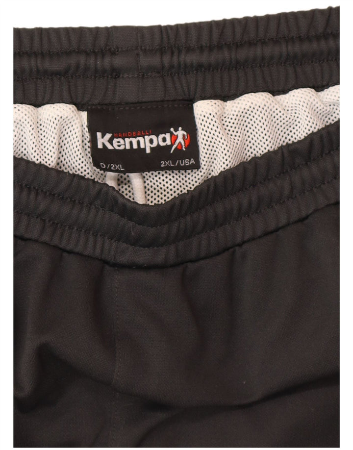Pantaloni scurți sport grafic pentru bărbați VINTAGE 2XL, gri, bloc de culoare