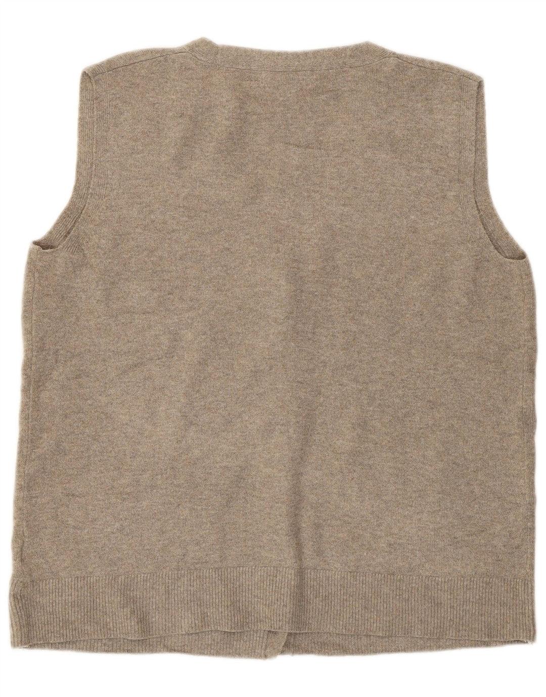 Pulover cardigan fără mâneci pentru femei Marks & Spencer UK 16 mare gri