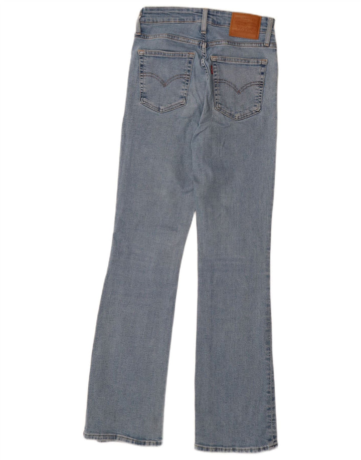 Blugi Levi's 725, cu talie înaltă, pentru femei, L25 L30, bumbac albastru