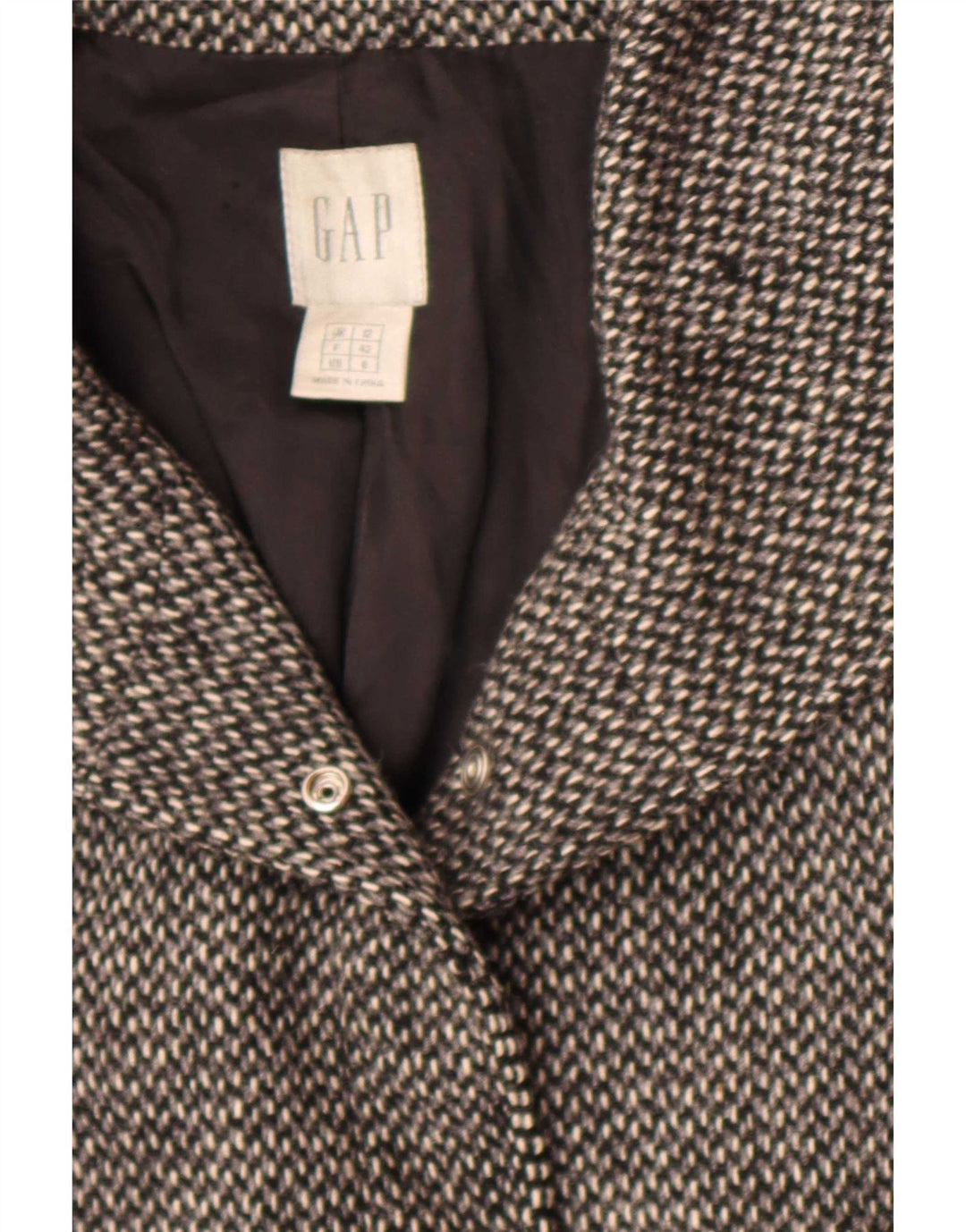 Jachetă militară pentru femei Gap UK 12 Medium Black
