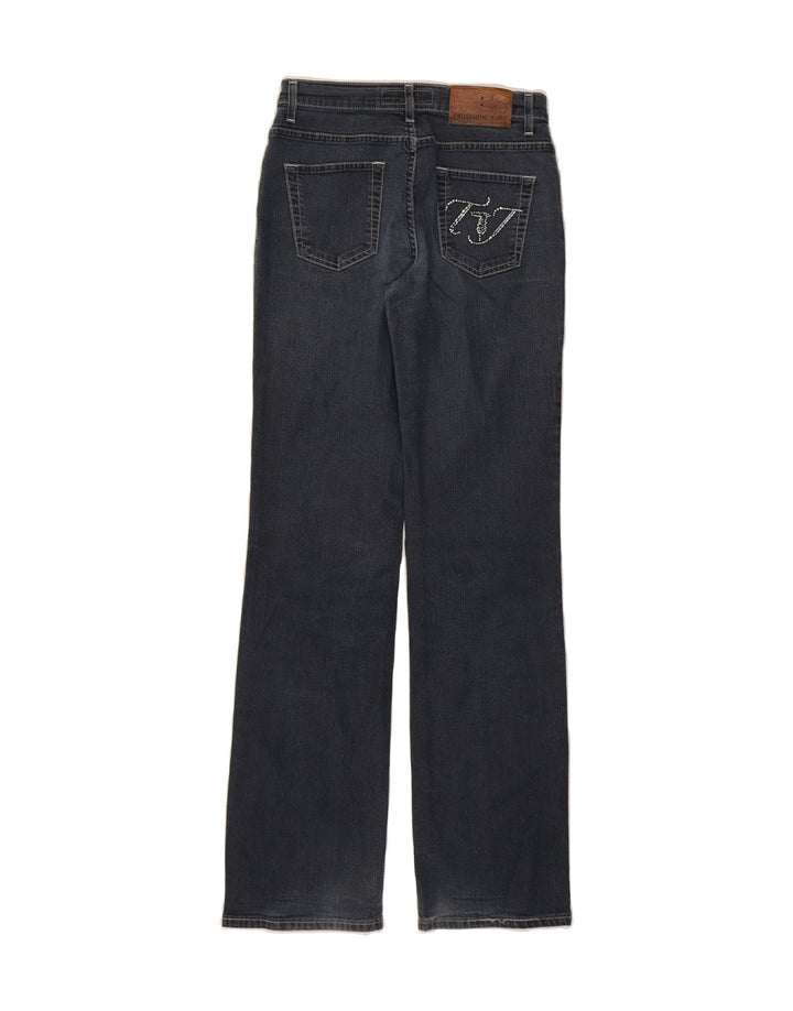 TRUSSARDI Womens Straight Jeans W27 L32 Blue Cotton Vintage Trussardi and Second-Hand Trussardi from Messina Hembry 