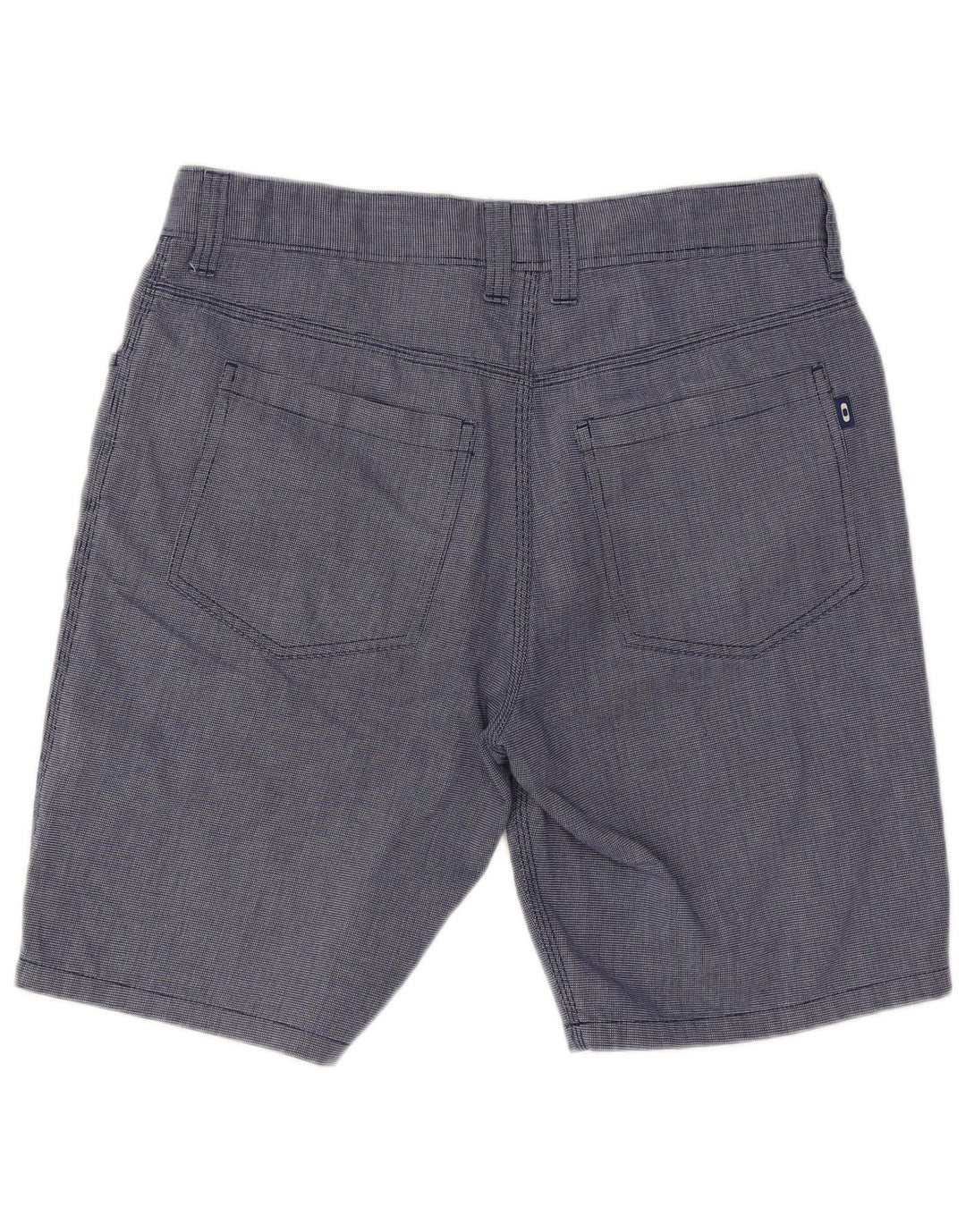 Pantaloni scurți casual Oakley pentru bărbați W32, bumbac albastru mediu