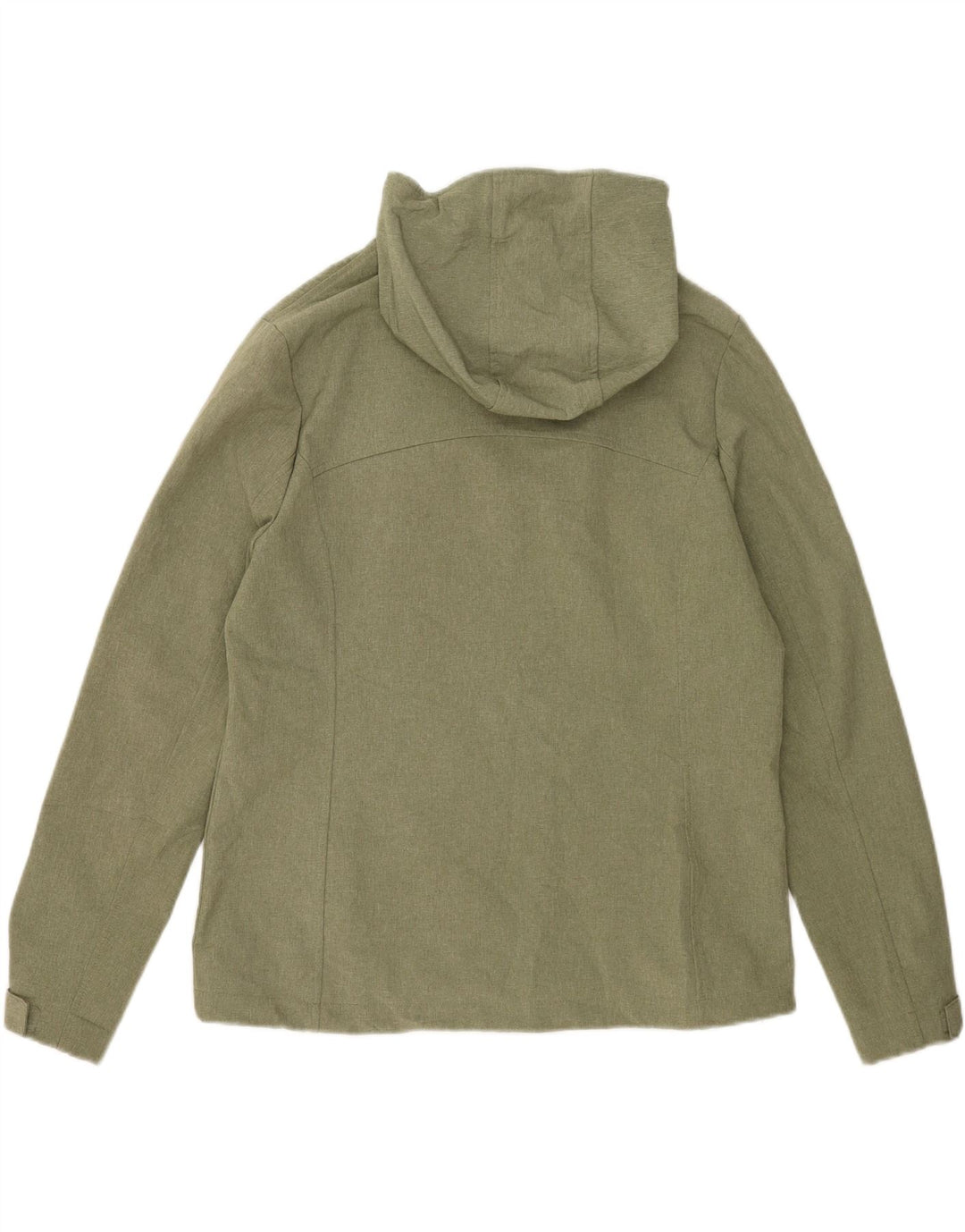 Mountain Warehouse Womens Hooded Windbreaker Jacket UK 16 Large Green