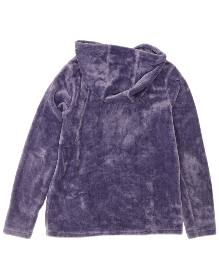 Jachetă din lână cu glugă pentru femei Mountain Warehouse UK 8 Poliester violet mic