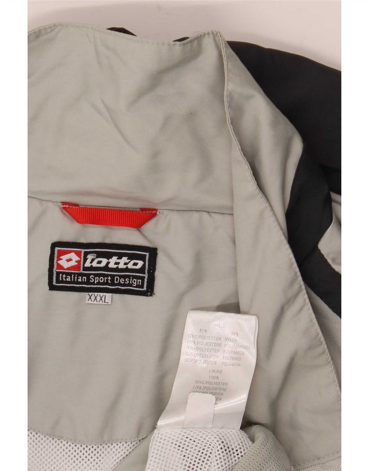 Jachetă de trening pentru bărbați Lotto, 3XL, gri, poliester color bloc