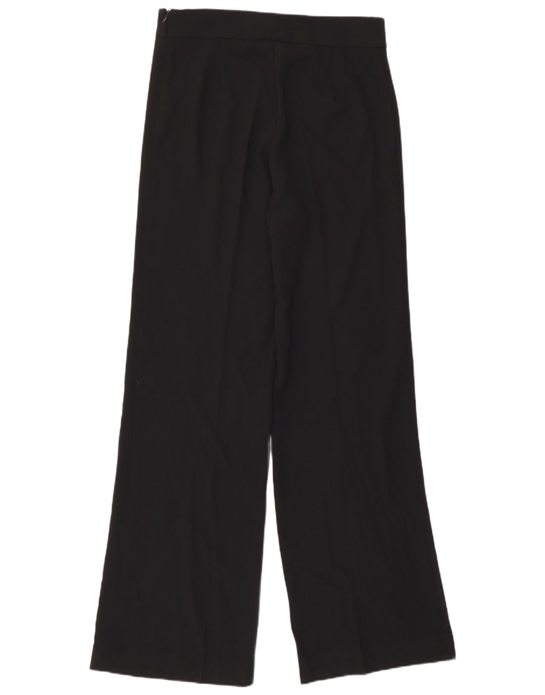 Pantaloni casual pentru femei Zara cu picioare largi Mediu L30 L33 Poliester negru