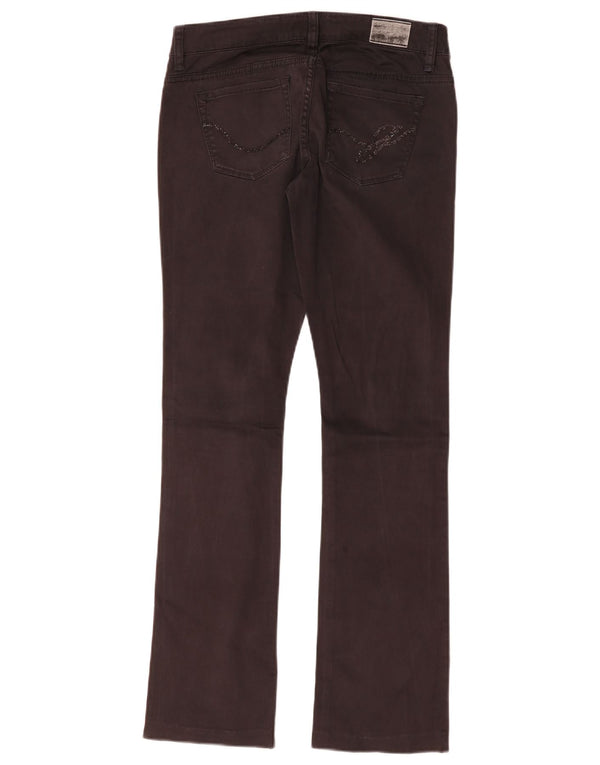 Blugi pentru femei GUESS Starlet Bootcut W28 L30 bumbac negru