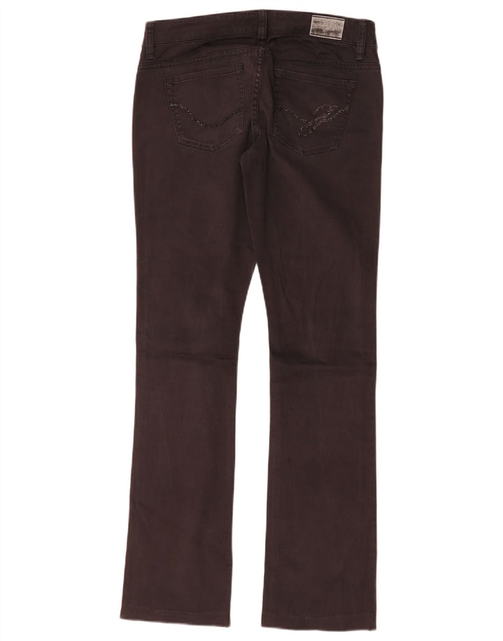 Blugi pentru femei GUESS Starlet Bootcut W28 L30 bumbac negru