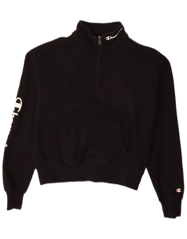 Pulover cu grafic supradimensionat Champion pentru femei UK 10 Mic Negru