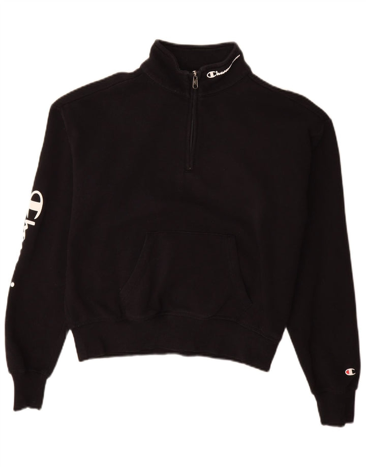 Pulover cu grafic supradimensionat Champion pentru femei UK 10 Mic Negru