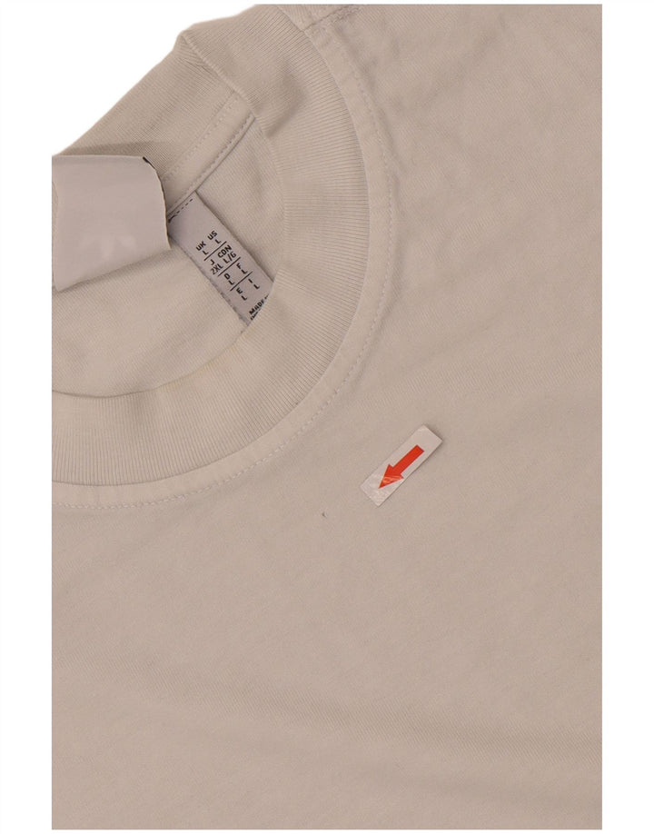 Tricou pentru bărbați Adidas Top mare, alb, bumbac