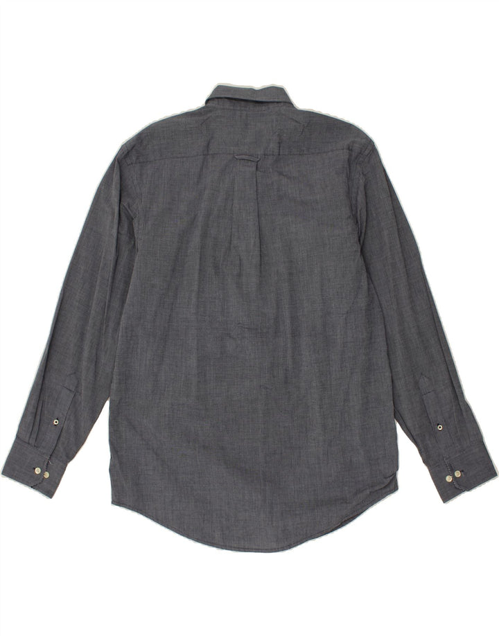 IZOD Mens Shirt Medium Blue Cotton Vintage Izod and Second-Hand Izod from Messina Hembry 