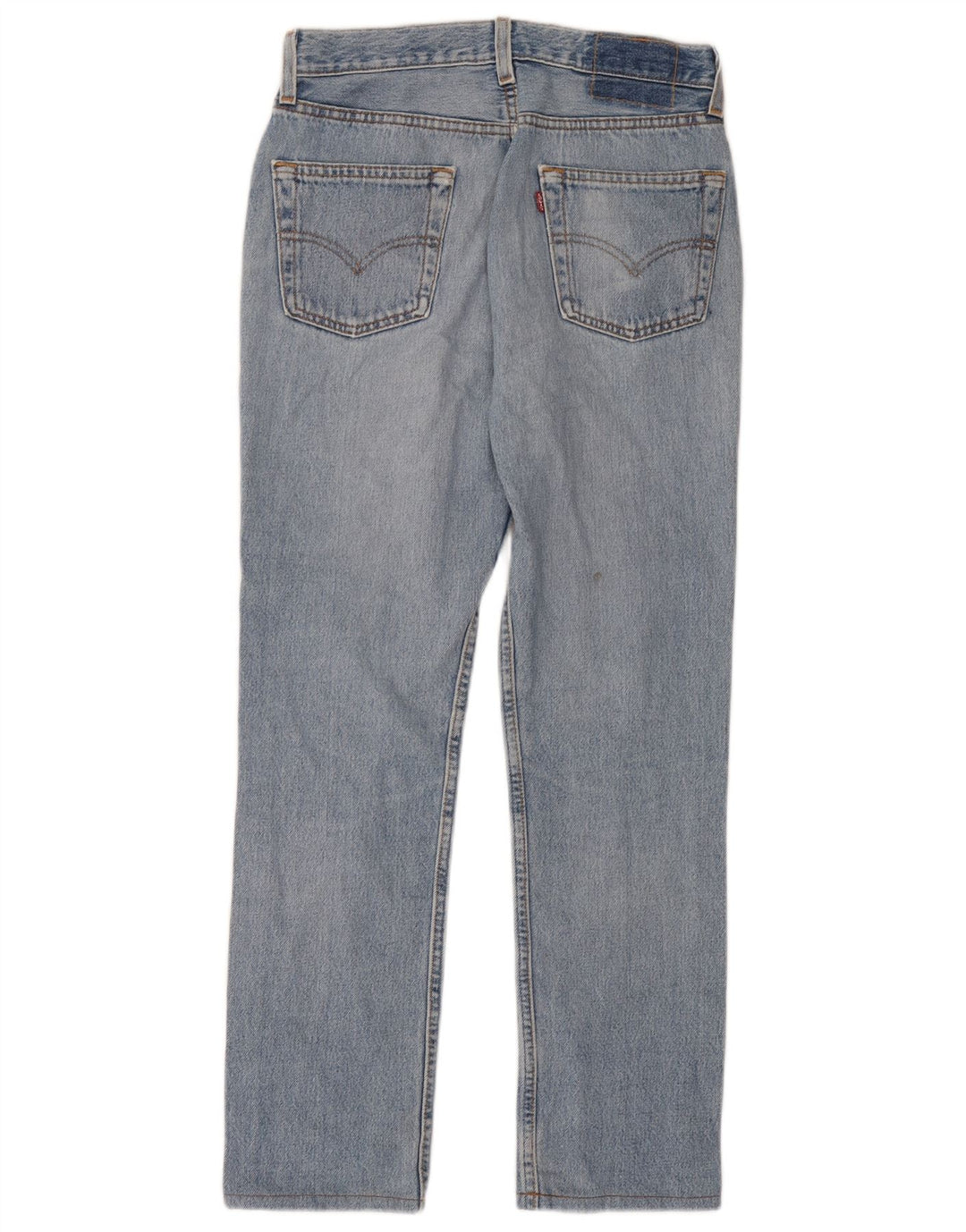 Blugi drepti pentru bărbați Levi's W28 L28 Bumbac albastru